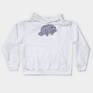 Baby manatee Kids Hoodie